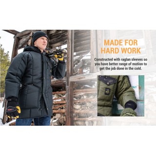 Iron tuff ice parka top